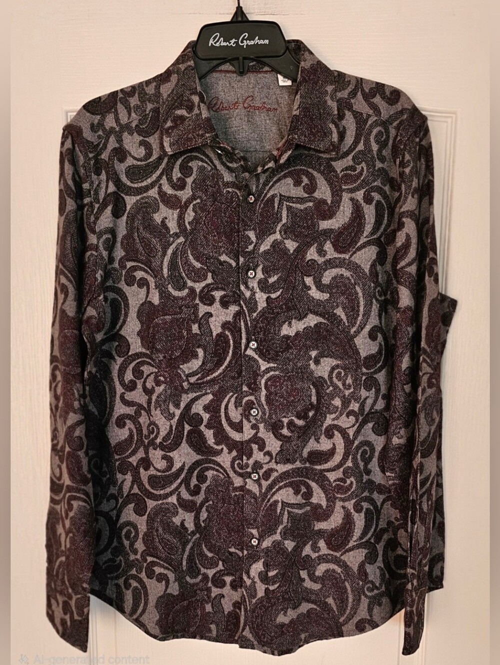 Robert Graham Men’s Long-Sleeve Paisley Button-Up Shirt. Price $225 EACH.